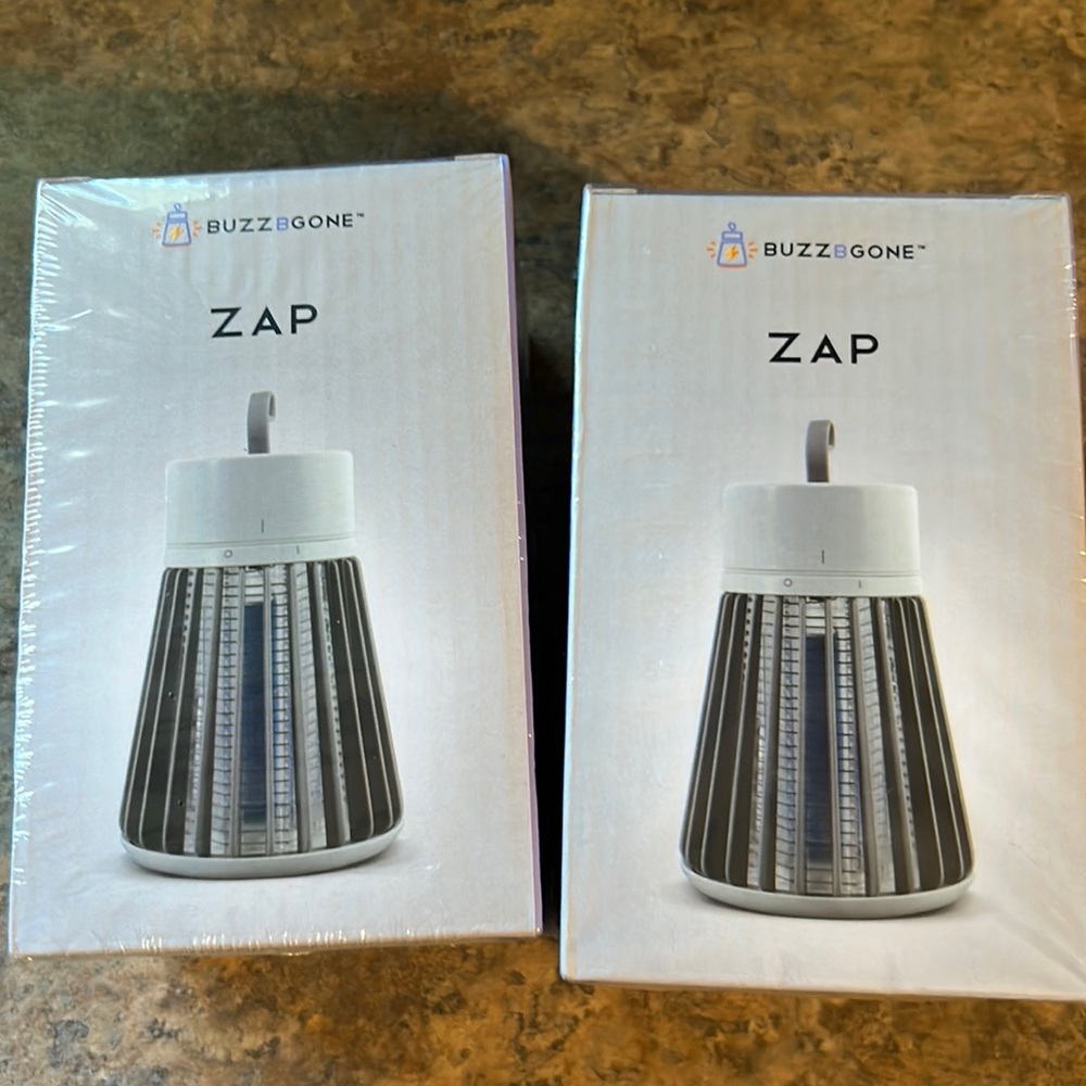 Two bug zappers